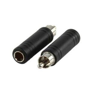 ÇEVİRİCİ JACK RCA ERKEK TO 6.3MM DİŞİ