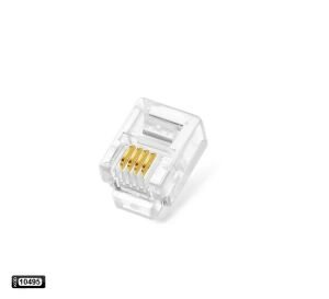 RJ11 TELEFON SOKETİ 6P 4C (100 ADET)