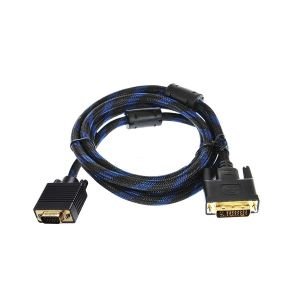 DVI TO VGA KABLO 24+5 ÖRGÜLÜ FİLTRELİ 1.5MT TENON