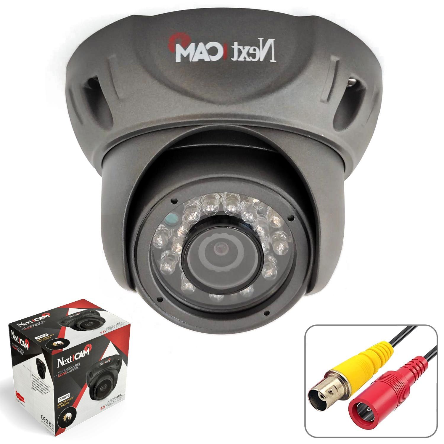 NEXTCAM YE-HD20000DFS Dome Ahd Kamera 2mp 3.6mm Renkli Gece Görüş