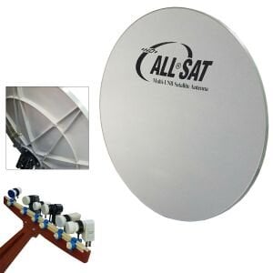 MULTİFOCUS FİBER ÇOKLU ÇANAK ANTEN 90CM ALLSAT W-90