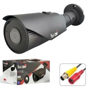 AHD KAMERA BULLET 2MP 3.6MM RENKLİ GECE GÖRÜŞ METAL KASA NEXTCAM YE-HD20000BFS