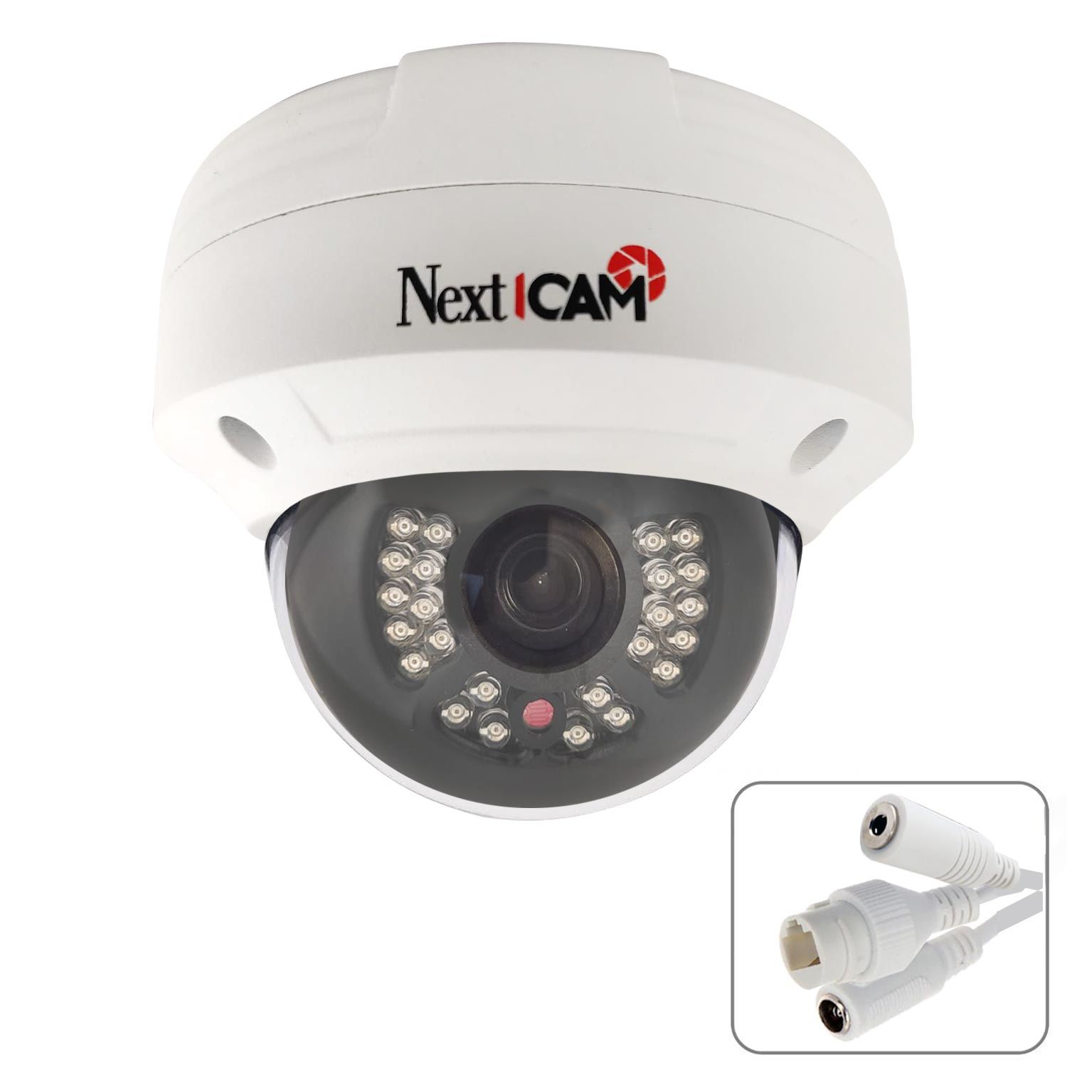 IP KAMERA DOME POE 2MP 3.6MM METAL KASA NEXTCAM YE-IP20000DFL