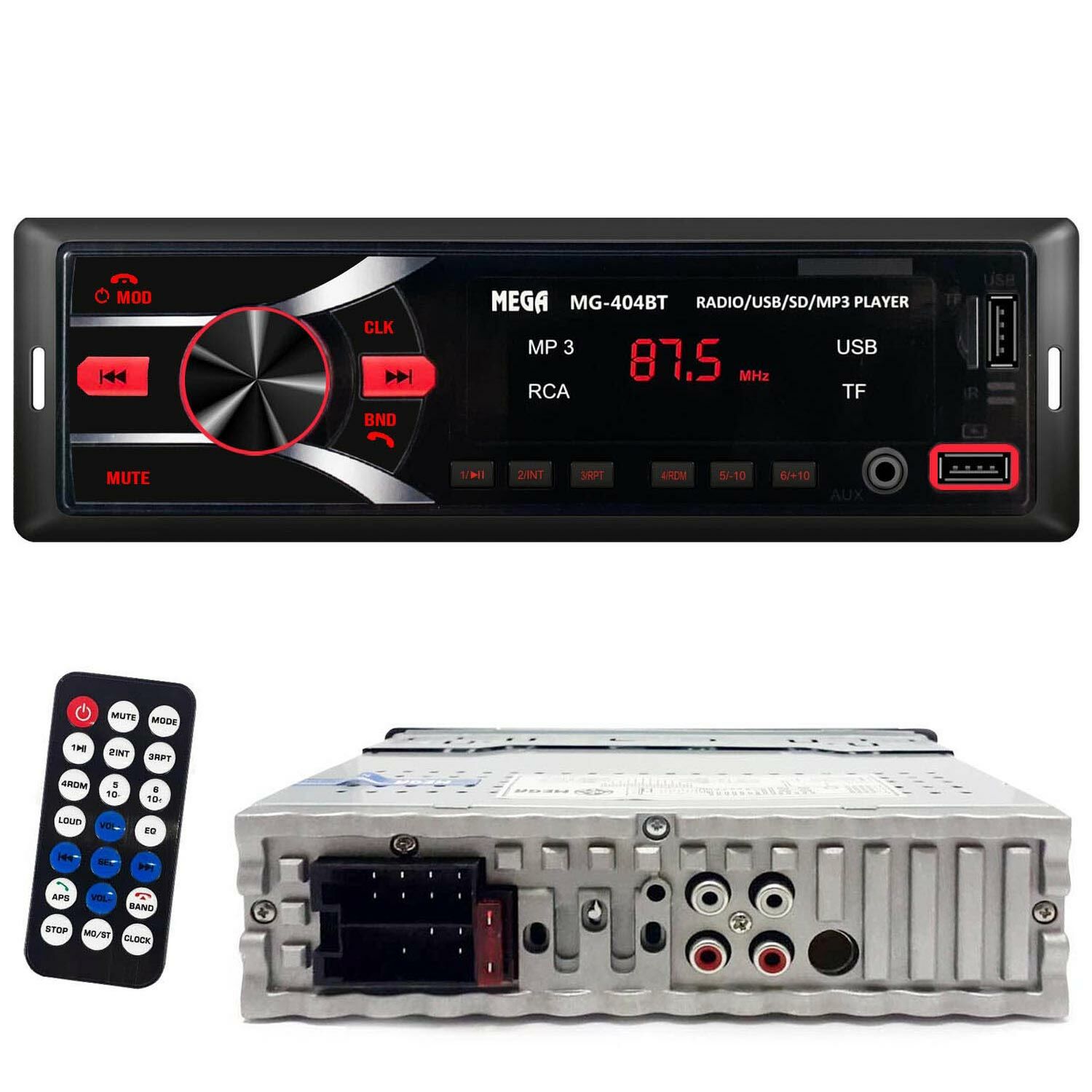 OTO TEYP 4X50W BT/2XUSB/SD/FM/AUX MEGA VM-404