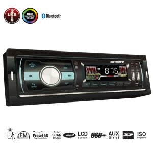 OTO TEYP 4X50W BT/2XUSB/SD/FM/AUX KAMOSONIC KS-MX610
