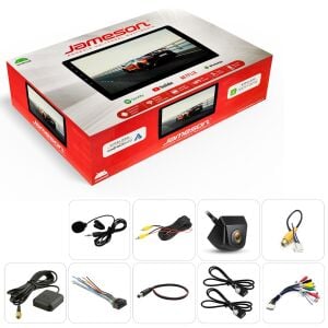 MULTIMEDIA ANDROID 9 2GB RAM 32 ROM CARPLAY GPS/WIFI/USB KAMERALI JAMESON JS-232T3WCP9