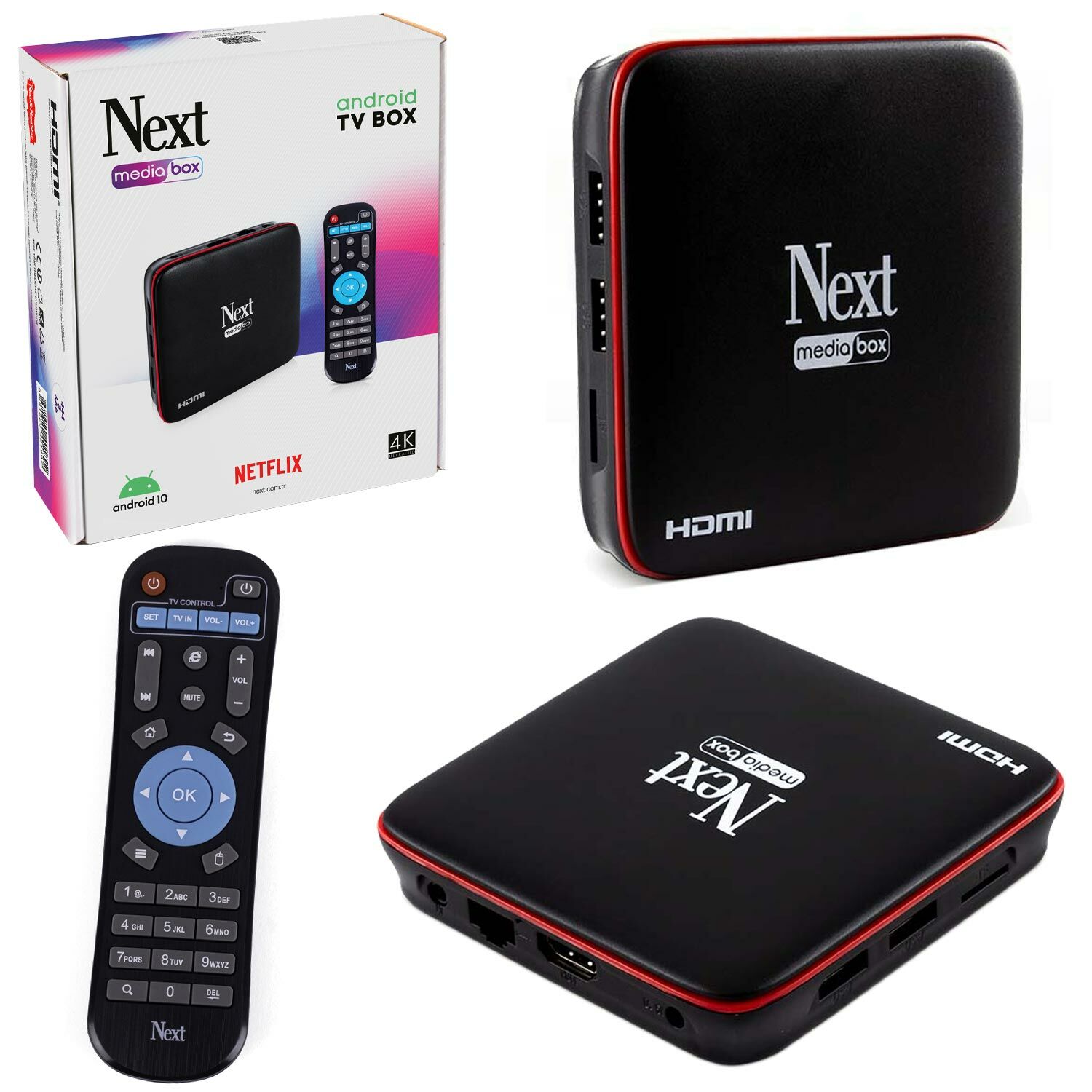 ANDROİD TV BOX 2GB RAM 16GB ROM NEXT MEDIABOX (MYBOX)