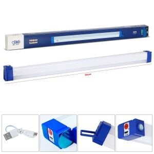 IŞILDAK LAMBA ŞARJLI 3 MODLU MIKNATISLI BEYAZ CBK BK-500