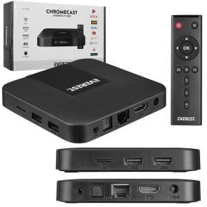 ANDROİD TV BOX 2+16GB EVEREST EV-TB30