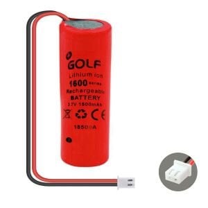 ŞARJLI PİL SOKETLİ 3.7V 1500MAH 1600 SERIES 18500A Lİ-İON GOLF