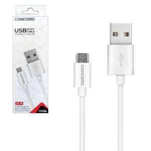 DATA ŞARJ KABLO MICRO 2.1A 1MT CONCORD C-321