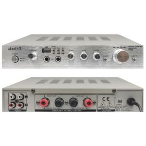 ANFİ 120W STEREO USB/MP3 220V SILVER BOTS BT-299