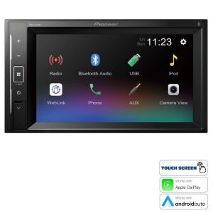 PIONEER DMH-A240BT Double Teyp 6.2 İnç 4x50 Watt Carplay