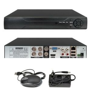 POLCAM PC-5004 Ahd Dvr Kayıt Cihazı 4 Kanal 5mp Xmeye Hibrit