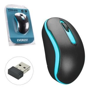 KABLOSUZ MOUSE 2.4GHZ 1600DPI EVEREST SM-804