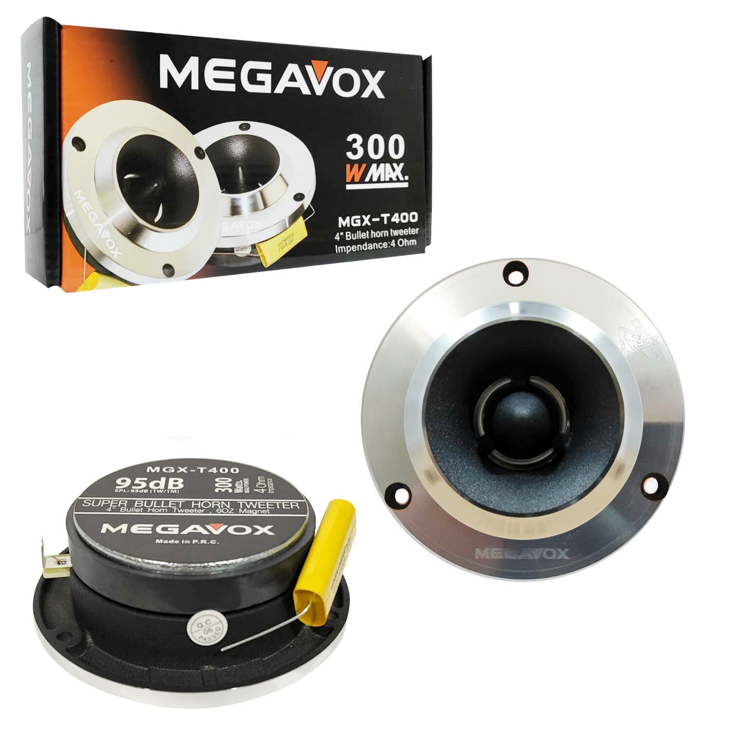 TWEETER 10CM 300W 2 ADET MEGAVOX MGX-T400