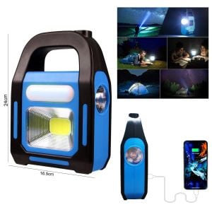 SOLAR KAMP LAMBASI ACİL DURUM IŞIĞI ŞARJLI LED+COB GOLD ORION OR-9708A-1