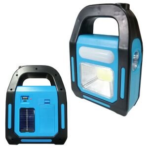SOLAR KAMP LAMBASI ACİL DURUM IŞIĞI ŞARJLI LED+COB GOLD ORION OR-9708A-1