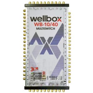 UYDU SANTRAL 10/40 SONLU KASKATLI MULTISWITCH WELLBOX WB 10/40