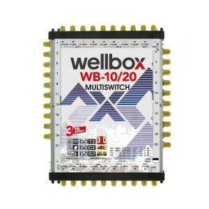 UYDU SANTRAL 10/20 SONLU KASKATLI MULTISWITCH WELLBOX WB 10/20