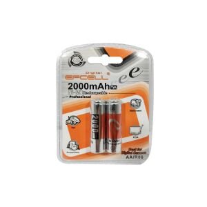 ŞARJLI PİL AA KALEM 2000MAH (2 ADET) Nİ-MH EFCELL R06