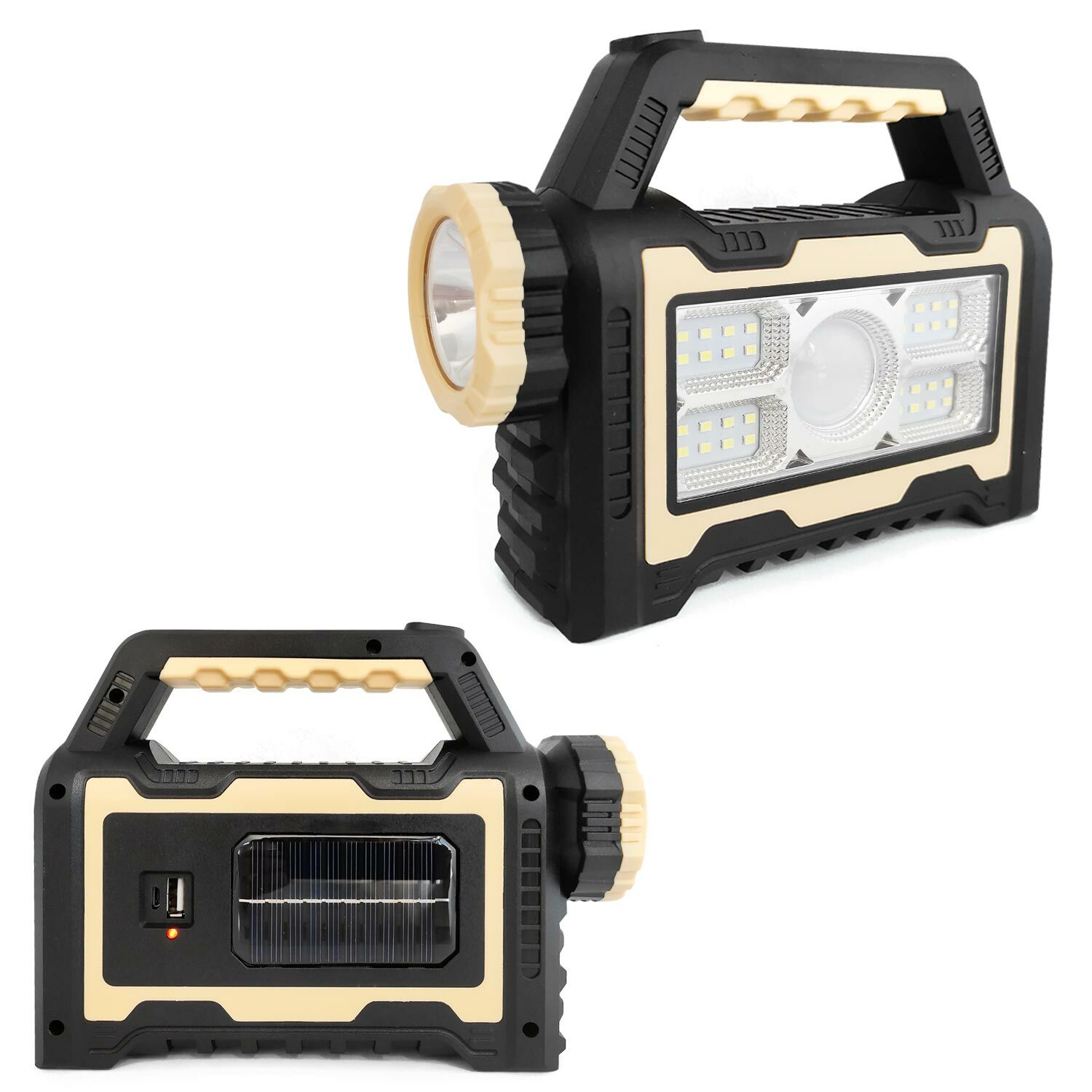 SOLAR KAMP LAMBASI ACİL DURUM IŞIĞI ŞARJLI 40LED HS-8031-A