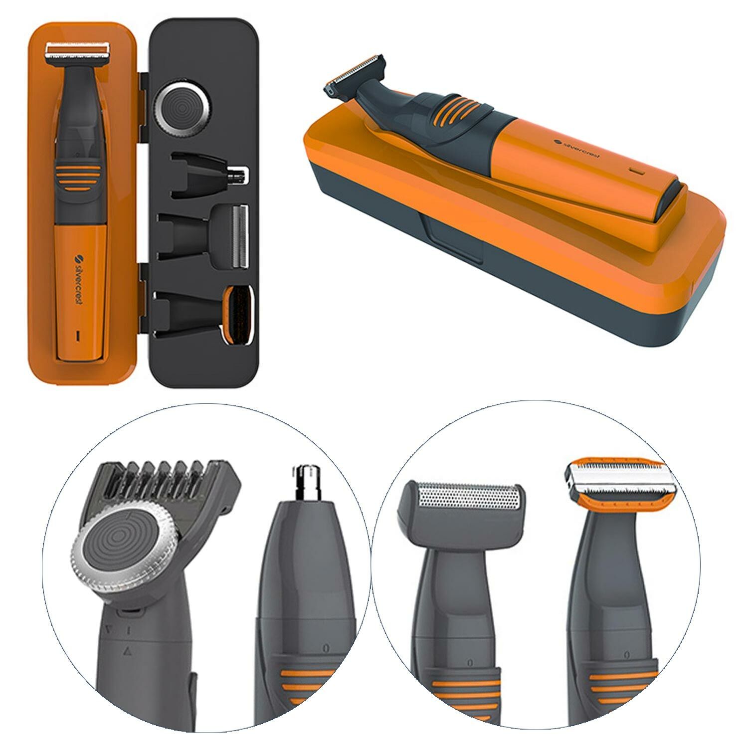 SAKAL TIRAŞ MAKİNESİ ŞARJLI 5 IN 1 BAKIM SETİ SİLVER CREST SC-910