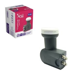 LNB DÖRTLÜ (QUAD) PLATİNUM 0.1DB 3D 4K NEXT YE-404