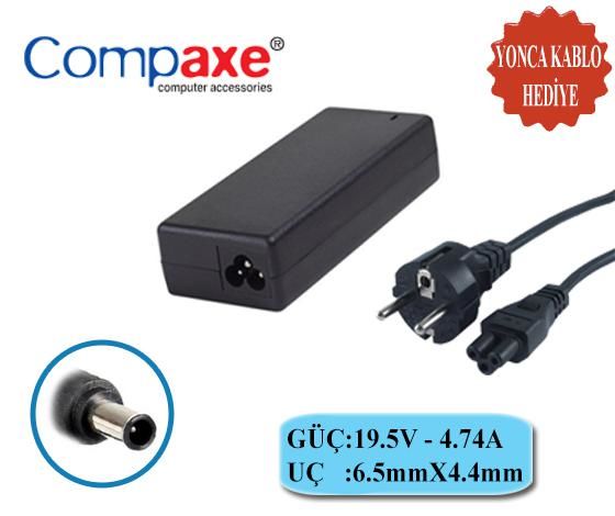 NOTEBOOK ADAPTÖR SONY 19.5/4.74A 6.5X4.4X COMPAXE CLS-102