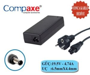 NOTEBOOK ADAPTÖR SONY 19.5/4.74A 6.5X4.4X COMPAXE CLS-102