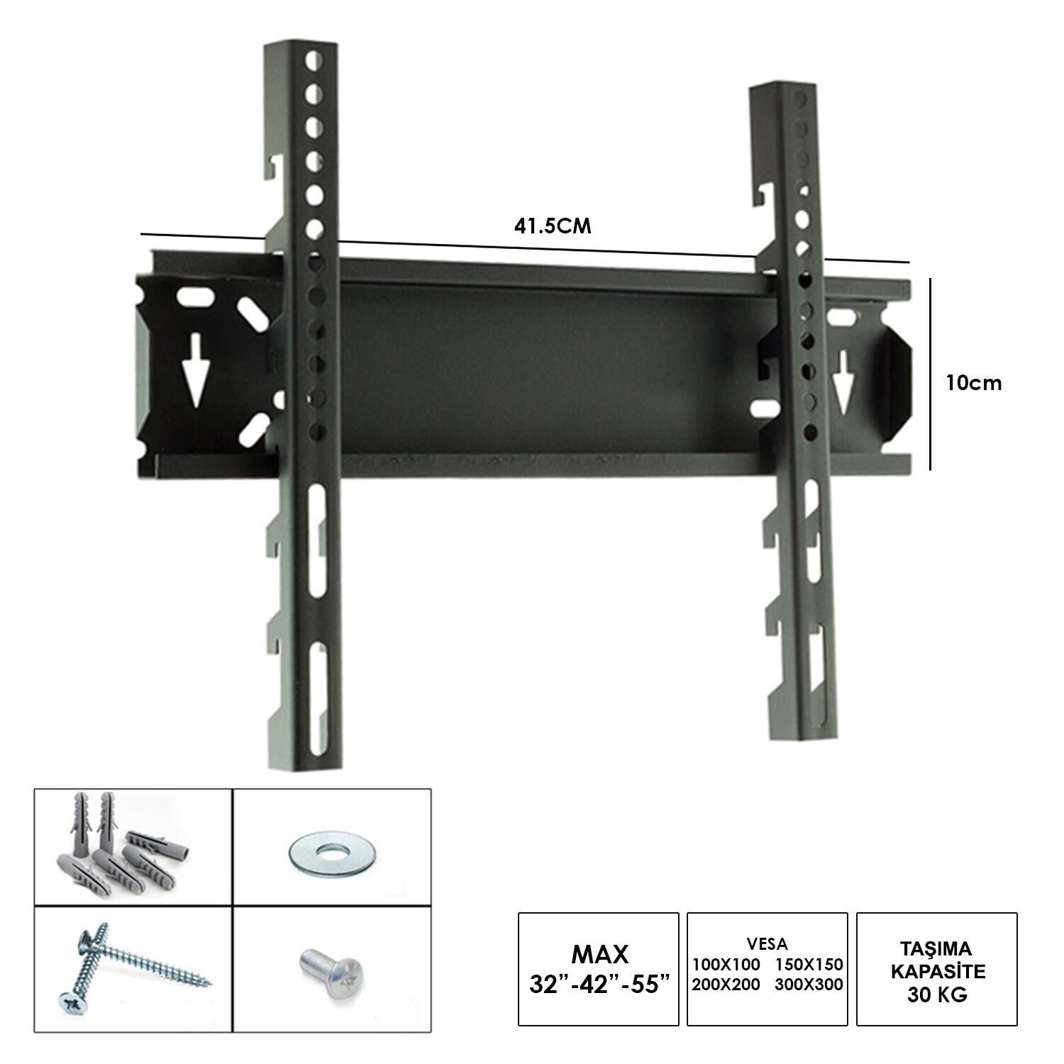 LCD ASKI APARATI SABİT 32 42 55 82-106-140CM MEGA 10/55