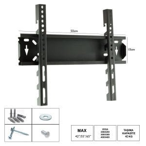 LCD ASKI APARATI SABİT 42 55 65 106-140-165CM MEGA 10/65