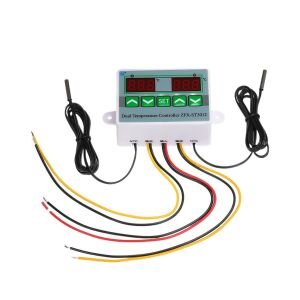 SICAKLIK KONTROL CİHAZI 12V 120W ÇİFT TERMOSTAT AKILLI LED DİJİTAL EKRAN ZFX-ST3012