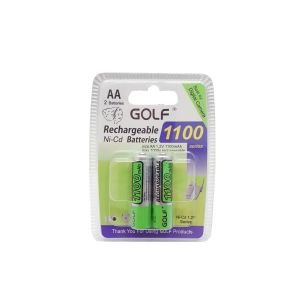ŞARJLI PİL AA KALEM 1100MAH 1100 SERIES Nİ-CD (2 ADET) GOLF
