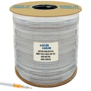 ANTEN KABLOSU RG58/U4 MİNİ GOLD 600MT CABLECABLE
