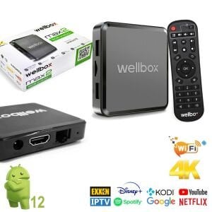 ANDROİD TV BOX 2+16GB WELLBOX MAX-2