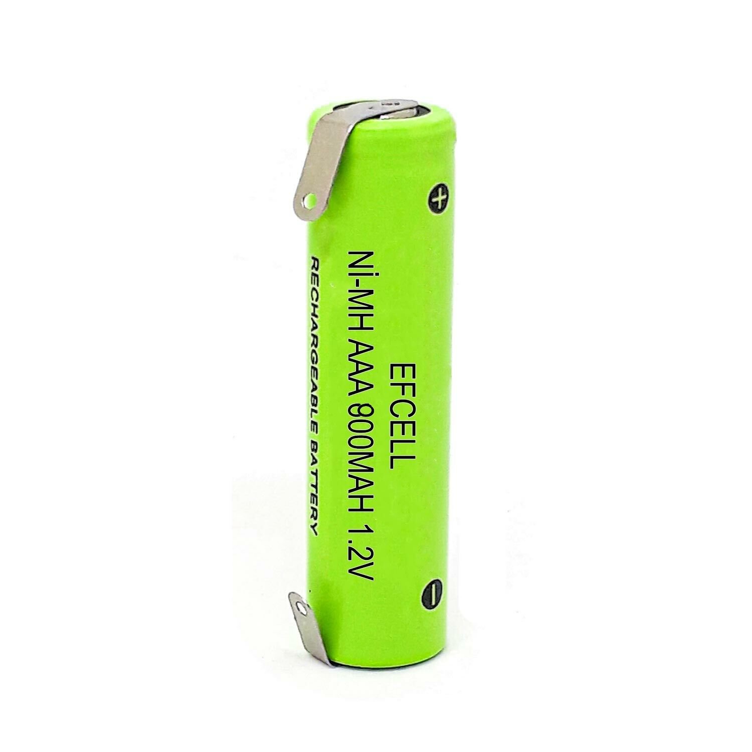 ŞARJLI PİL PUNTALI AAA İNCE 1.2V 800MAH Nİ-MH EFCELL