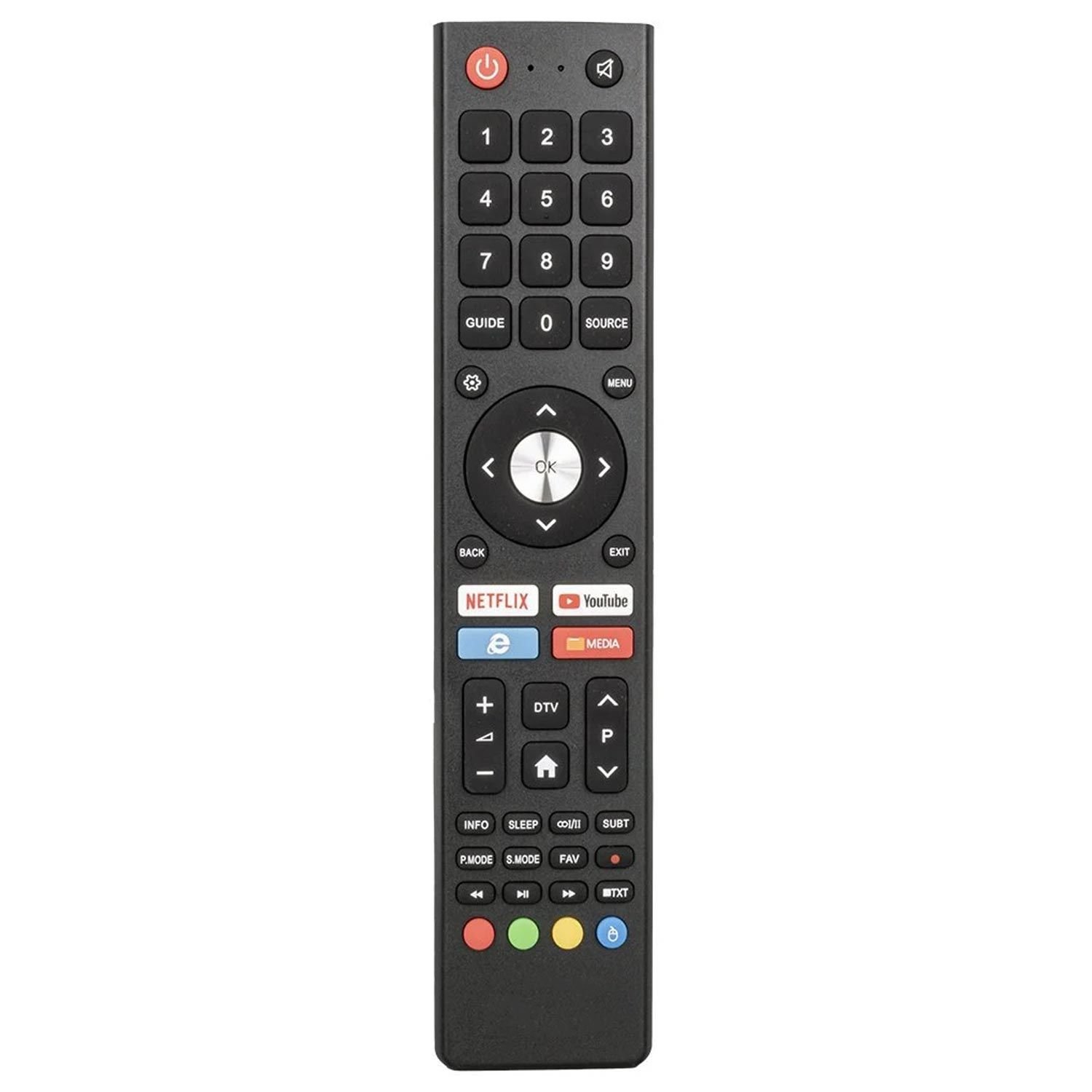LCD LED KUMANDA STRONG NETFLİX YOUTUBE MEDIA TUŞLU