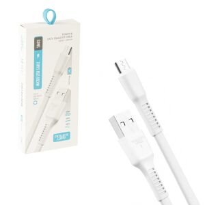 ŞARJ KABLO MICRO 2A FLAT 1MT POWERWAY SM-03