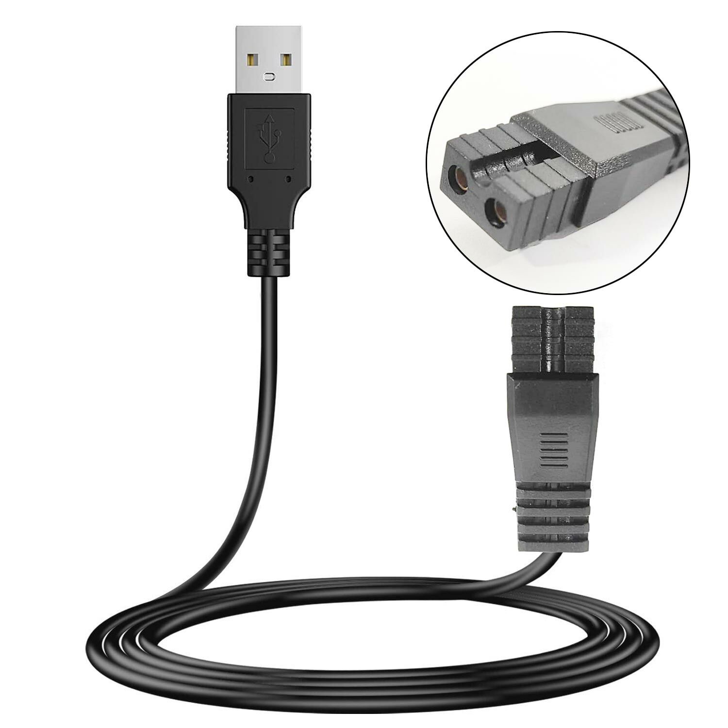 TIRAŞ KABLOSU USB 1MT SİYAH NO17 G-53517