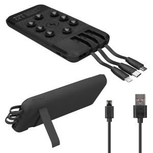 POWERBANK 10000 MAH VANTUZ STAND KABLOSUZ ŞARJ IPHONE MICRO TYPE-C S-LİNK IP-G14W