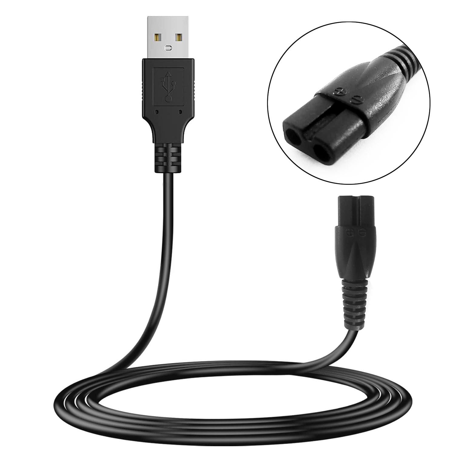 TIRAŞ KABLOSU USB 1MT SİYAH NO11 G-53511