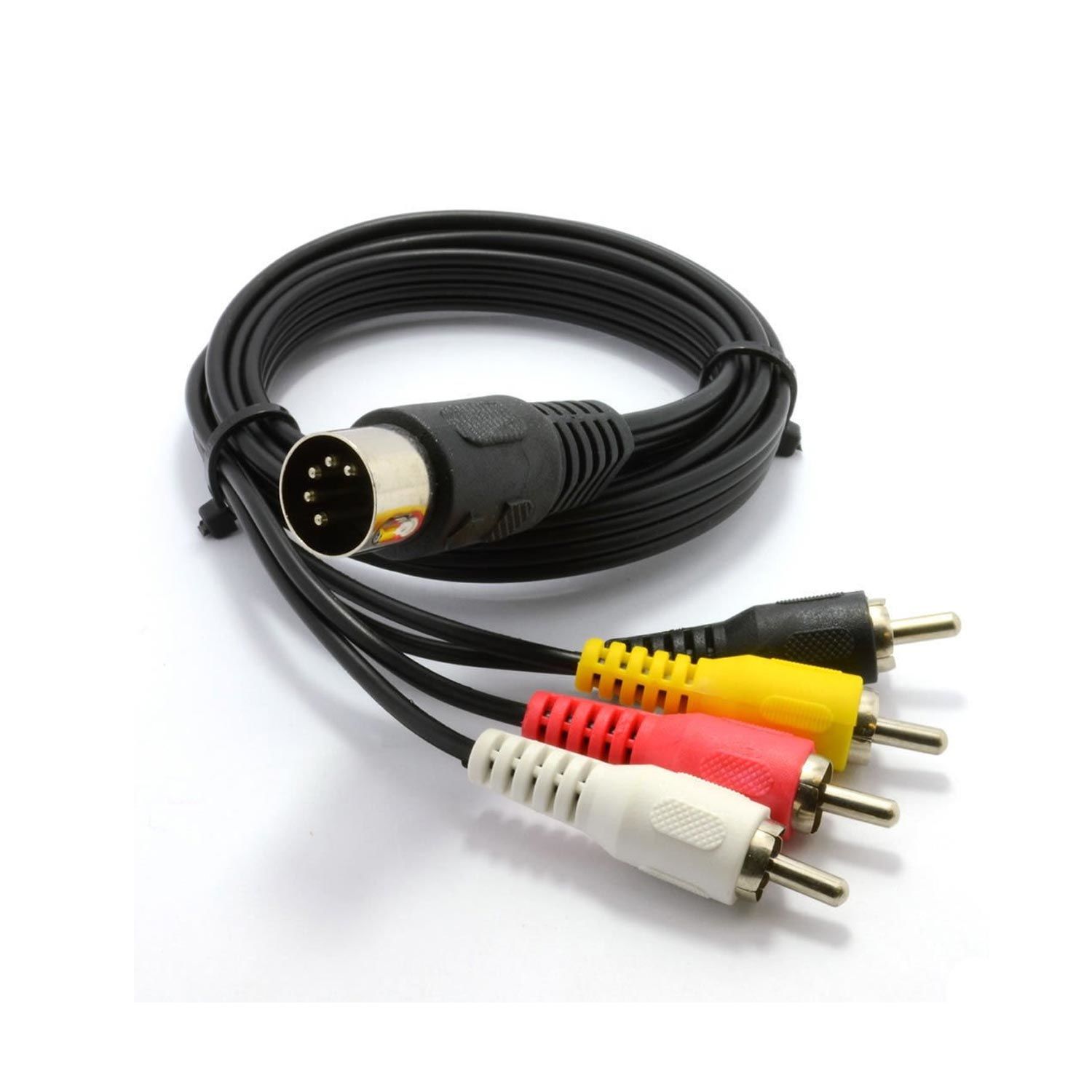 KABLO 5PİN SIK FİŞ PHILIPS 4RCA ERKEK 1.5MT POLAXTOR