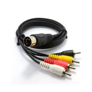 KABLO 5PİN SIK FİŞ PHILIPS 4RCA ERKEK 1.5MT POLAXTOR