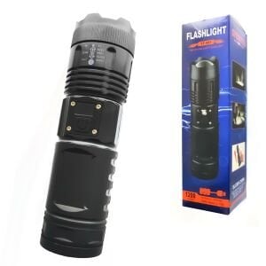 YT-883 El Feneri Şarjlı Lcd Ekran Zoomlu