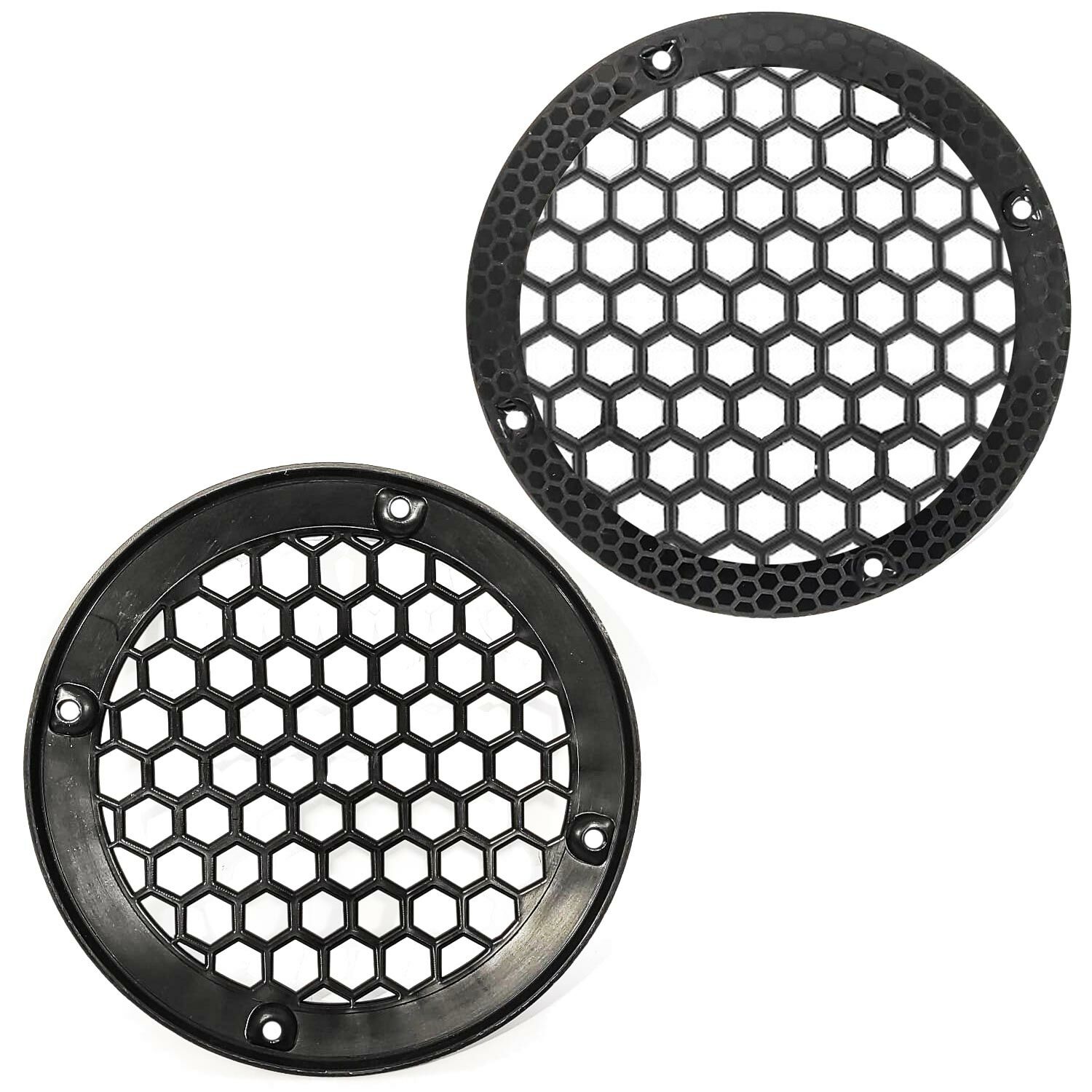 HOPARLÖR KAPAK 20CM SİYAH PLASTİK (2 ADET)