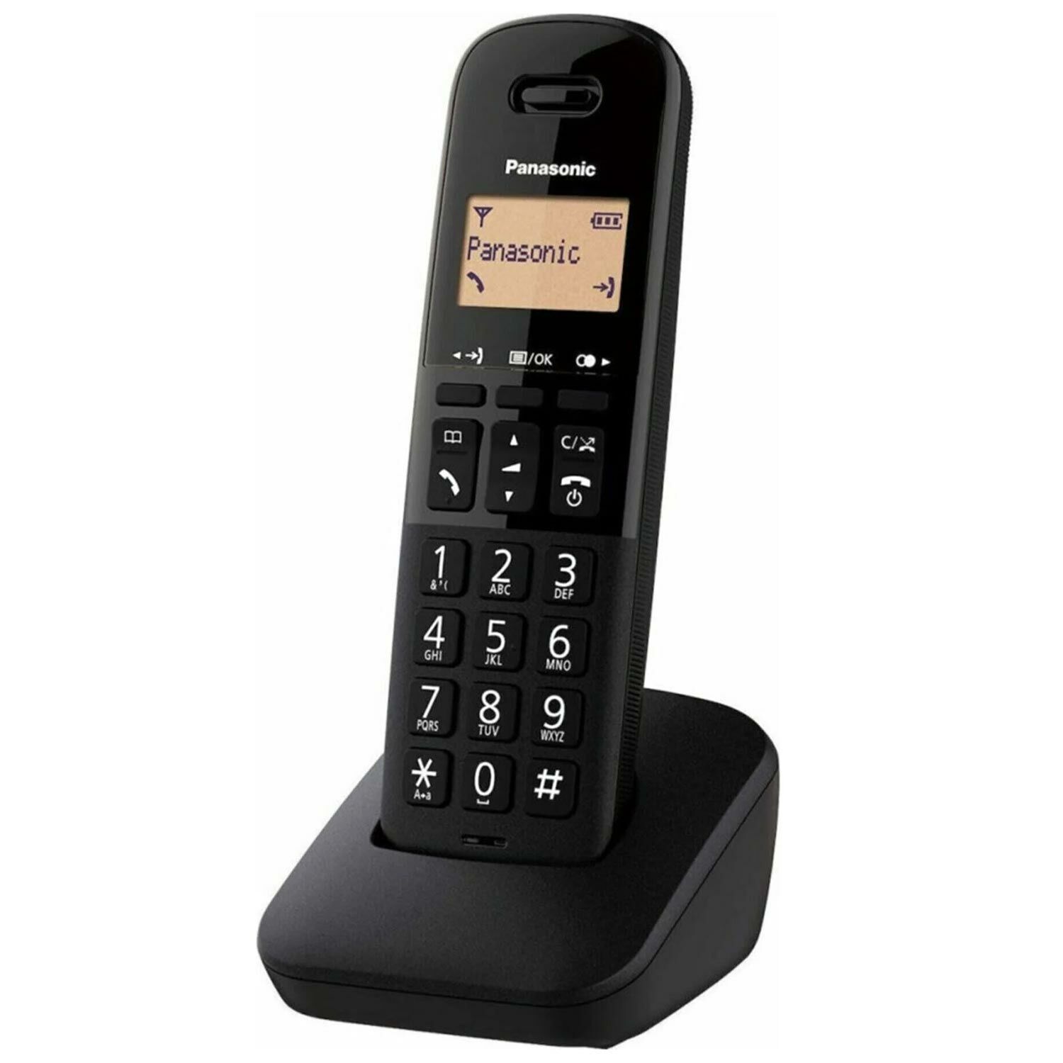 TELSİZ DECT TELEFON SİYAH PANASONIC KX-TGB610B