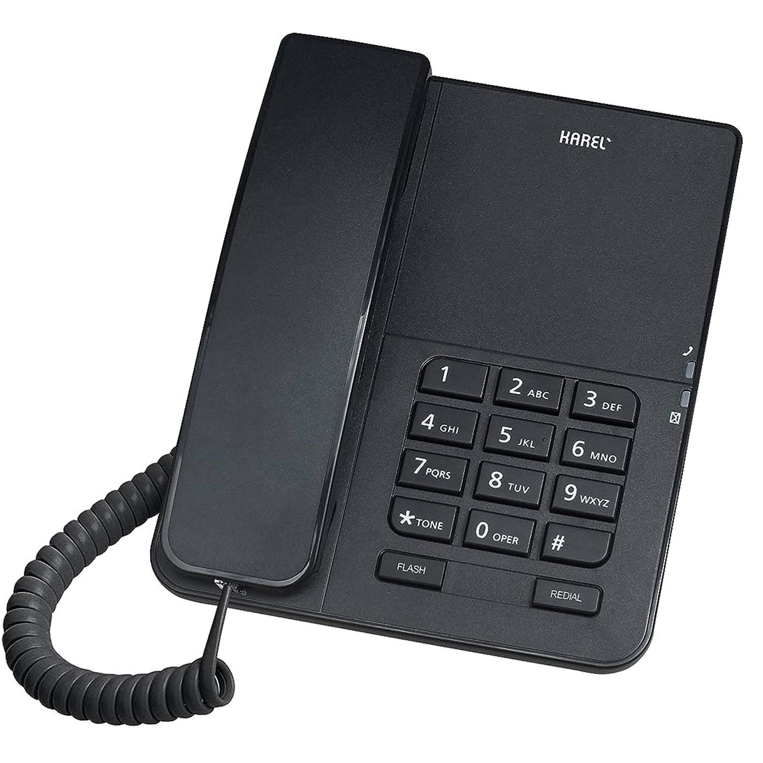MASA TELEFONU SİYAH KAREL TM-140
