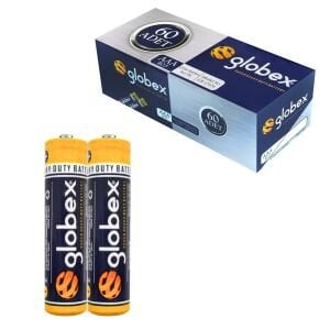 GLOBEX GX-0104 R03 AAA İnce Kalem Pil 60 Adet