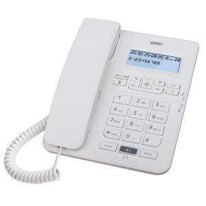 MASA TELEFONU DİJİTAL BEYAZ KAREL TM-145